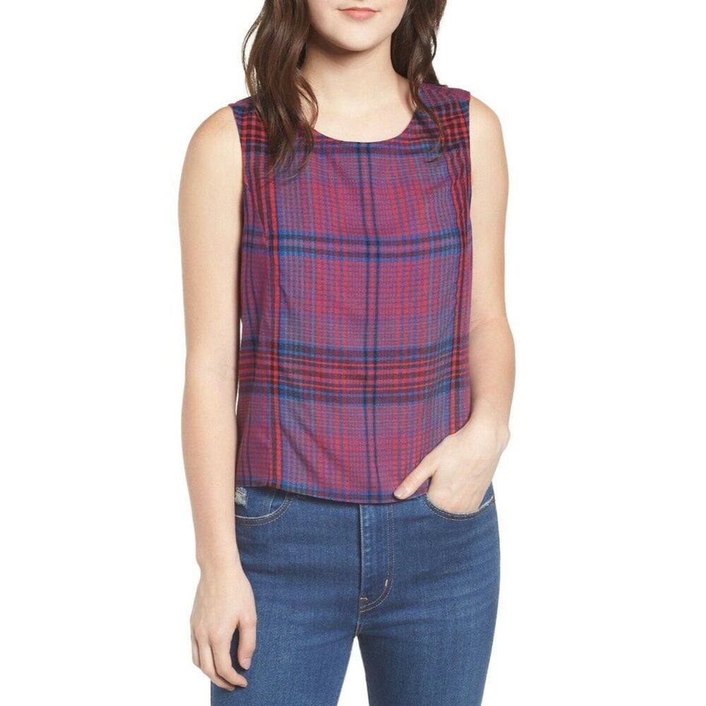 BP. Plaid Tank Top Size S